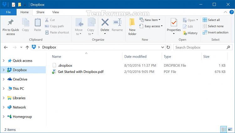 Add or Remove Dropbox from Navigation Pane in Windows 10-dropbox_in_navigation_pane.png