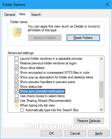 Hide or Show File Explorer Sync Provider Notifications in Windows 10-sync_provider_notifications_folder_options.png