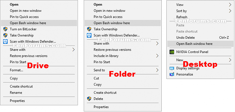 Open Bash window here context menu - Add in Windows 10-open_bash_window_here_context_menu.png