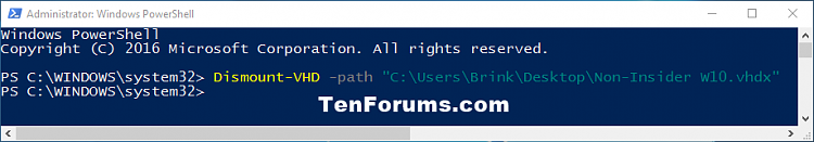 Mount or Unmount VHD or VHDX File in Windows 10-dismount-vhd_-path_powershell.png