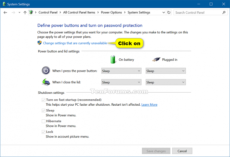 Add or Remove Hibernate from Power menu in Windows 10-choose_what_the_power_button_does-2.png