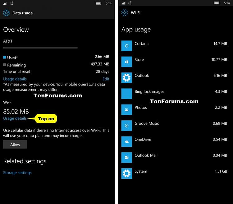 Network Data Usage Details - View on Windows 10 Mobile Phone-wi-fi_usage_details.jpg