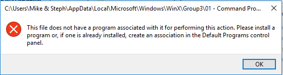 Unable to sign in as System Administrator, &quot;no program associated...&quot;-error.png