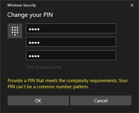 Disable Windows 10 Pro PIN complexity rules-image.png
