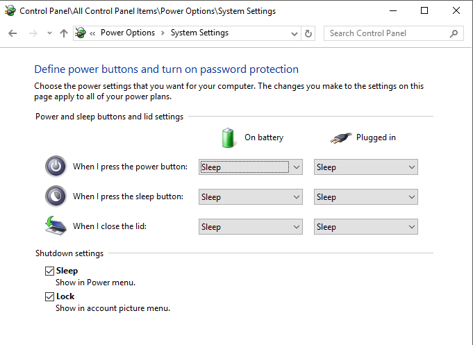 how to require password after sleep windows 7