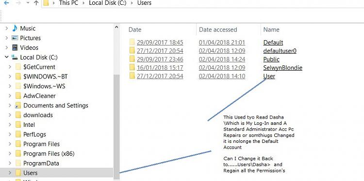 Change My User Acounts Back From ..Uers / User   ... To  DASHA-02-04-2018-users-user-back-dasha.jpg