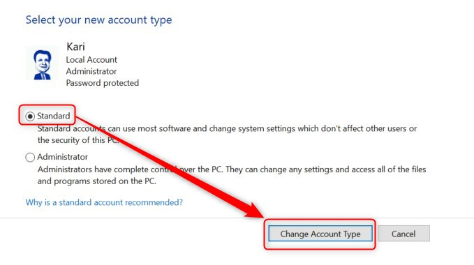 Local Account Administrator appears as Standard-image.png