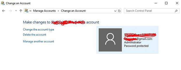 how do i delete the administrator account on my computer