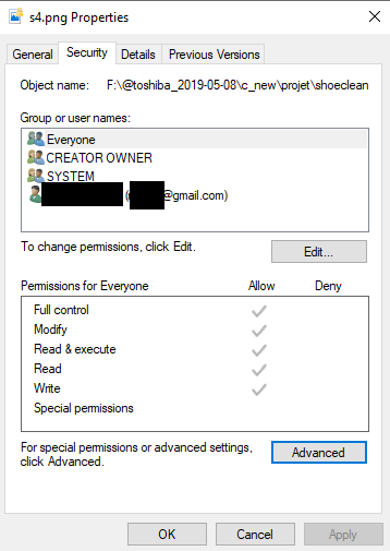 Windows says &quot;no permissions&quot; even though I have full permissions-permissions_screenshot.png