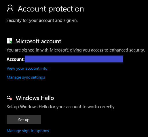 Windows 10 Lockscreen forces Microsoft Account entry each time-account-protection.png