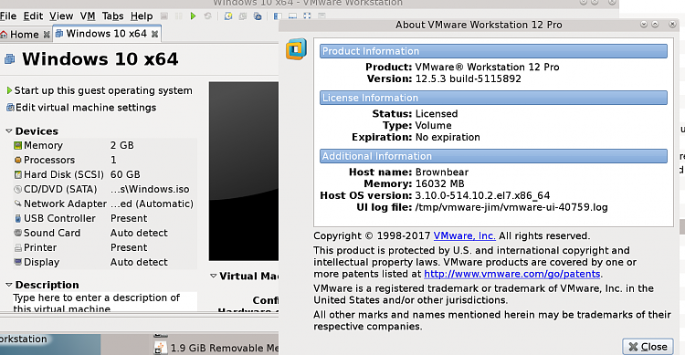 New VMWare Release out - 12.5.3-snapshot5.png