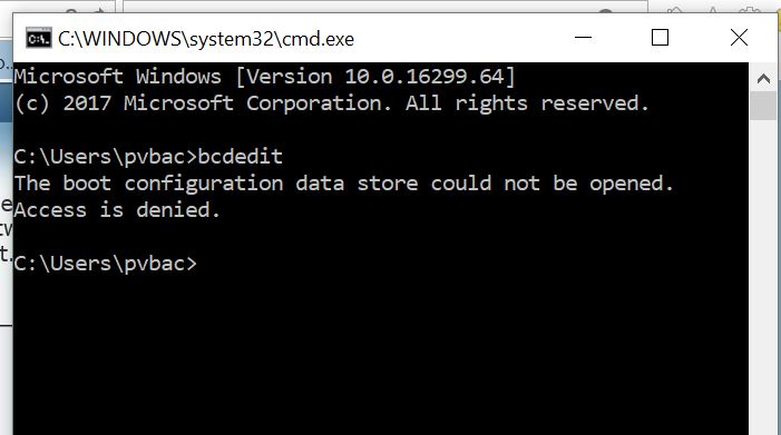 VMware-getting &quot;device guard&quot; error in spite-trying-opend-bcdedit.jpg