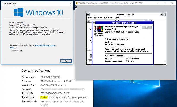 Possible to do VMware with MS-DOS 6.2 and Windows 3.11 for a class?-win3.11-win10.png