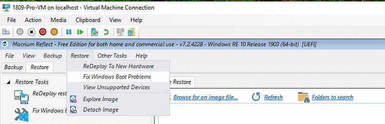 Annoyance with ViBoot Losing VHD's, Visible but not Usable in Hyper-V-macrium-fix-boot-problems-vm.png