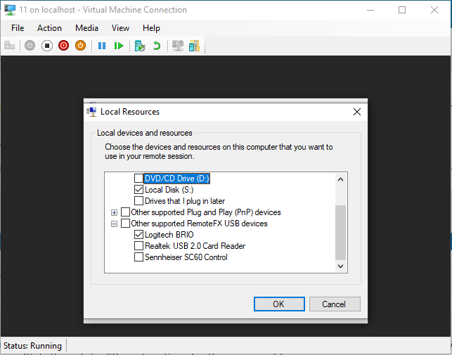 Tredive omfavne Bagvaskelse How to Add Webcam to Windows 10 VM on Hyper-V - Windows 10 Forums