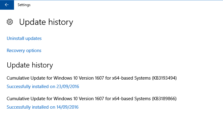 Cumulative Update KB3193494 Windows 10 build 14393.187 and 14393.189-update-s-.png