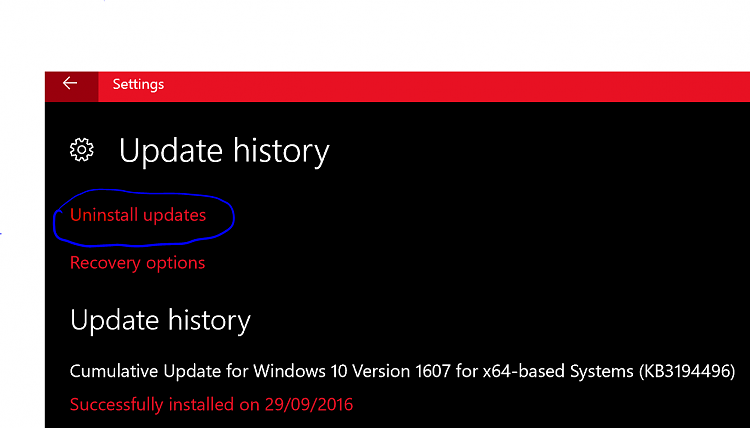 Microsoft Windows 10 Anniversary install fail: 'We're finalizing fix&quot;-unin.png