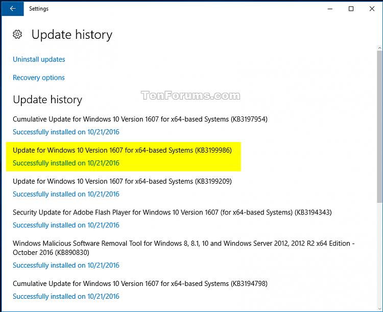 New Critical Update KB3199986 for Windows 10 version 1607-kb3199986.png