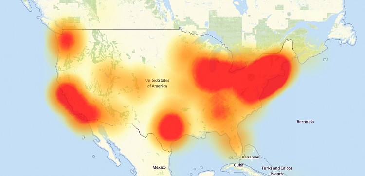Cyber attack Knocks Out Access to Websites-map.png