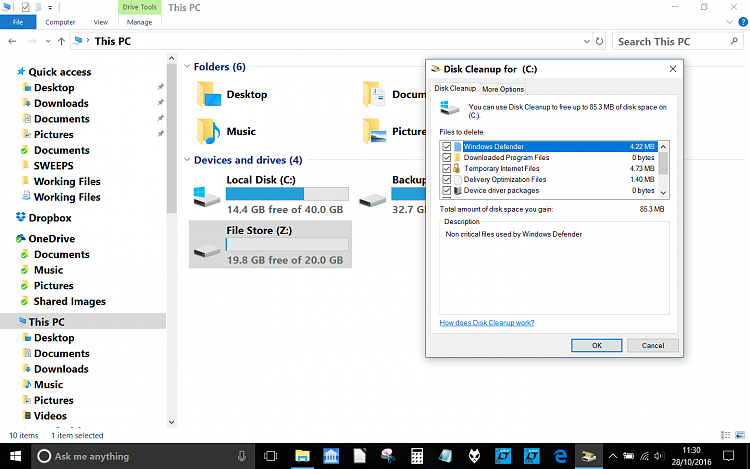 Cumulative Update KB3197954 Windows 10 PC and Mobile build 14393.351-32-bit-before.png