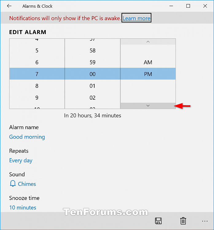 Announcing Windows 10 Insider Preview Build 14955 for Mobile and PC-alarms-clock.png