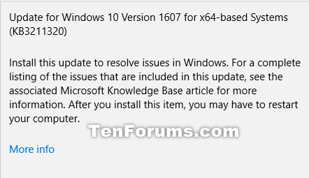 Critical Update KB3211320 for Windows 10 Version 1607-info.png