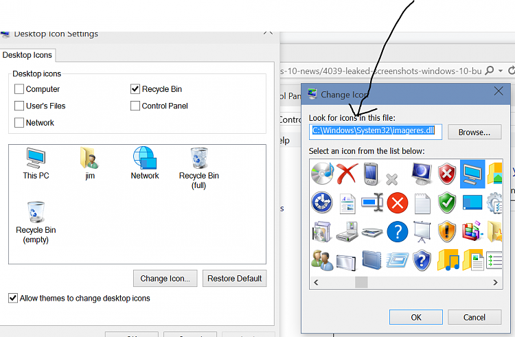 Leaked screenshots from Windows 10 build 10009 reveal updated Recycle-ico.png