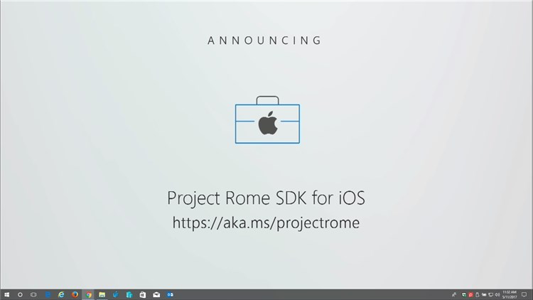 Watch Microsoft Build 2017 Live Stream here May 10th to 12th 2017-project_rome_sdk_for_ios.jpg