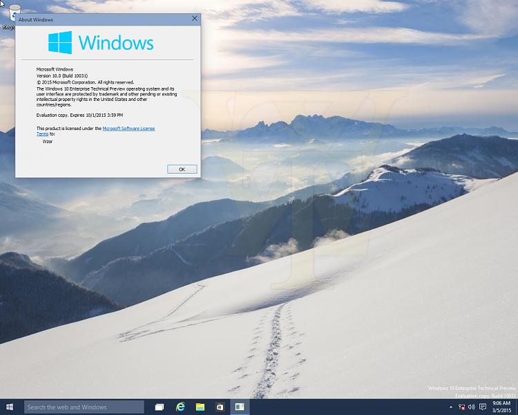 Screenshots from Windows 10 build 10031 leak w/ release notes-ss0.jpg