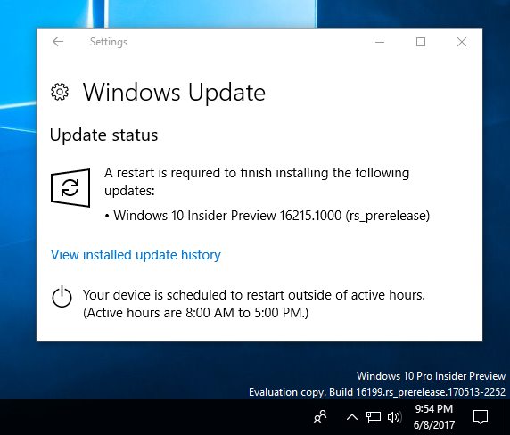 Announcing Windows 10 Insider Preview Build 16215 PC + 15222 Mobile-first_restart.png
