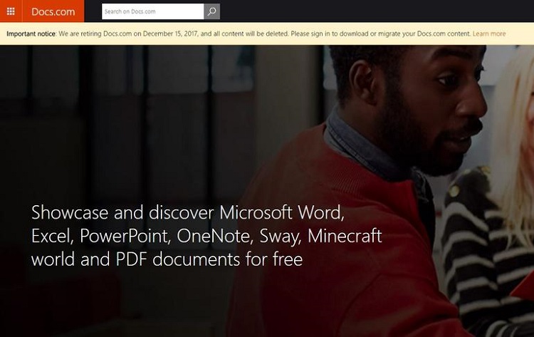 Microsoft to shut down its Docs.com file-sharing site December 15-docscomshutdown.jpg