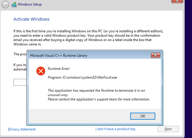 Announcing Windows 10 Insider Preview Build 16215 PC + 15222 Mobile-hyper-v-installation-error.png