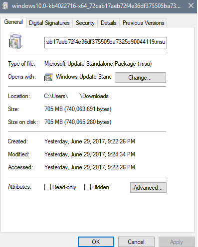 Cumulative Update KB4022716 Windows 10 v1703 Build 15063.447-15063.447.png