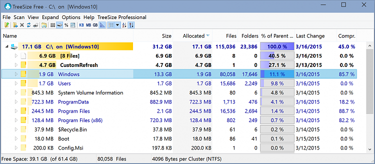 Microsoft promises less disk space Win10-compression.png