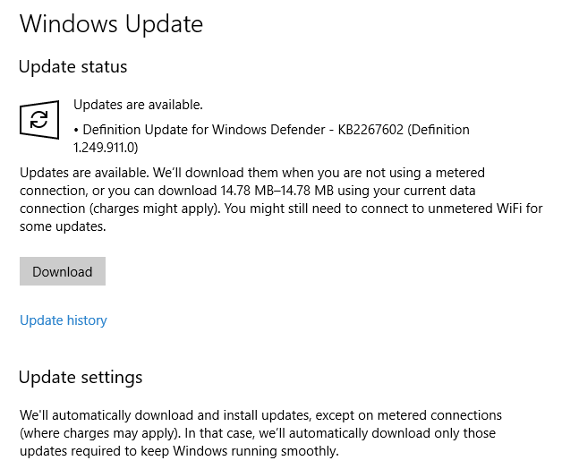 Cumulative Update KB4034674 Windows 10 v1703 Build 15063.540-1703-download-update-metered-.png