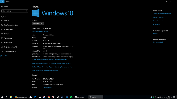 Cumulative Update KB4041676 Windows 10 v1703 Build 15063.674-2017-10-10.png