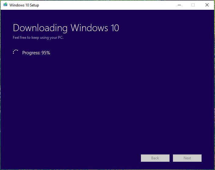 How to get the Windows 10 Fall Creators Update-stuck-95.jpg