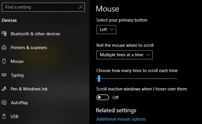 Announcing Windows 10 Insider Preview Fast+Skip Build 17063 for PC-mouse-settings.jpg