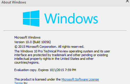 Keep Windows 10 preview up to date -- or face a dead PC-winver.png