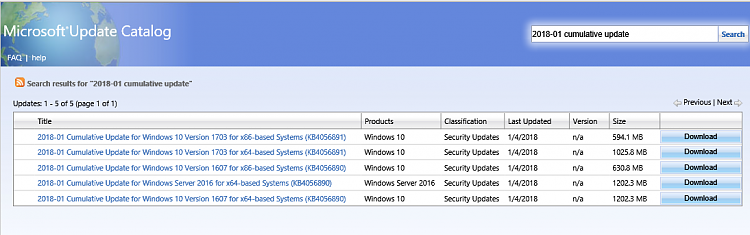 Cumulative Update KB4056892 Windows 10 v1709 Build 16299.192-2018-01-updates.png