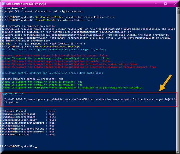 Windows Client Guidance against speculative execution vulnerabilities-powershell-verification.png