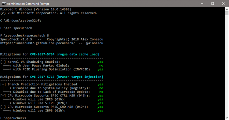 Windows Client Guidance against speculative execution vulnerabilities-specucheck_5.png