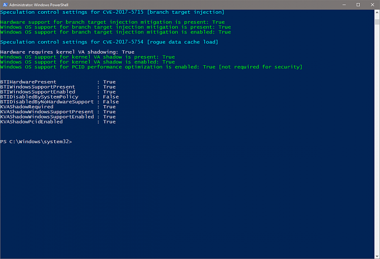 Windows Client Guidance against speculative execution vulnerabilities-powershell-works.png