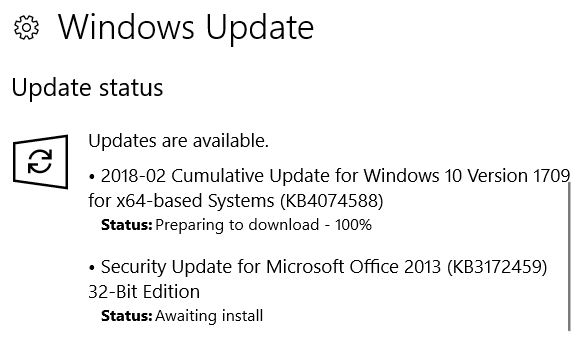 Cumulative Update KB4074588 Windows 10 v1709 Build 16299.248 - Feb. 13-4074588-update.jpg