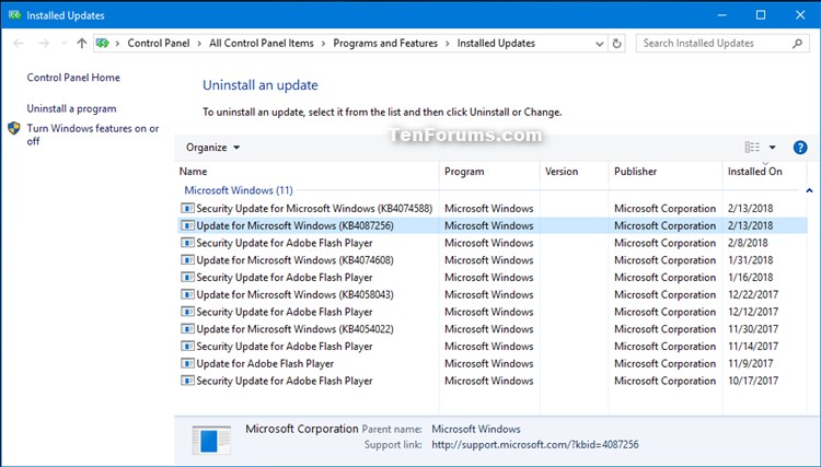 KB4087256 Servicing stack update for Windows 10 v1709 - Feb. 13-kb4087256.jpg