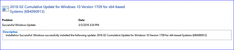 Cumulative Update KB4090913 Windows 10 v1709 Build 16299.251 - Mar. 5-image.png