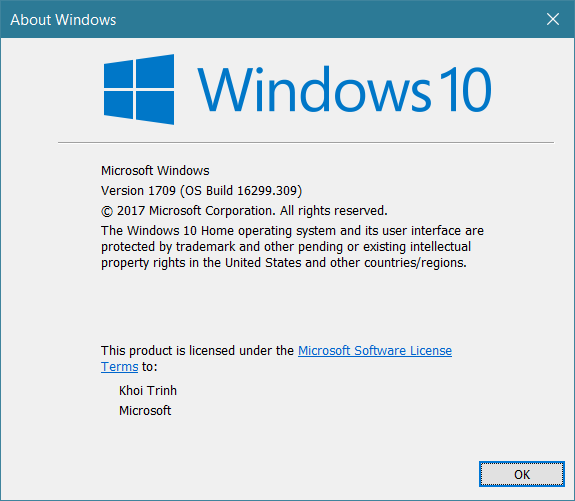 Cumulative Update KB4088776 Windows 10 v1709 Build 16299.309 - Mar. 13-update1.png