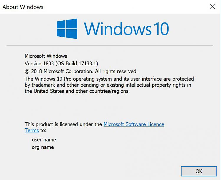 KB4100375 Windows 10 Insider Release Preview Build 17133.73 - Apr.10-win.jpg