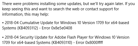 Cumulative Update KB4093112 Windows 10 v1709 Build 16299.371 - Apr. 10-update-failure.png