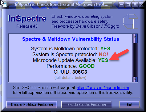 Windows Client Guidance against speculative execution vulnerabilities-inspectres-result-after-running-grcs-latest-version.png